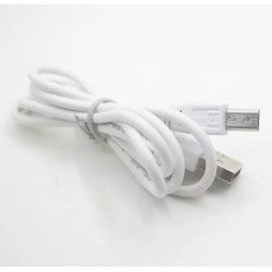 Micro USB кабель для захищених смартфонів 12 mm Білий