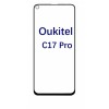 Загартоване захисне скло на Oukitel C17 Pro з отвором для камери Чорне