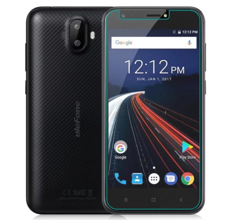 Загартоване захисне скло на Ulefone S7 Pro