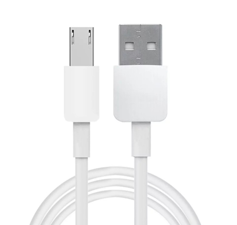 Micro USB кабель для захищених смартфонів 10 mm. Білий