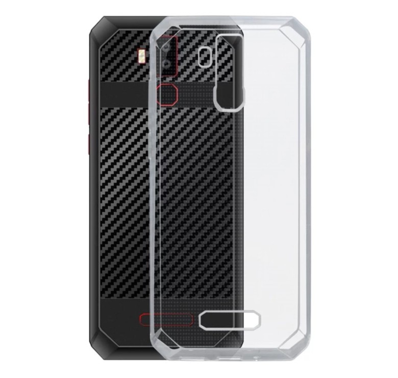 Силіконова накладка (бампер) для смартфона Oukitel K13 Pro Прозорий