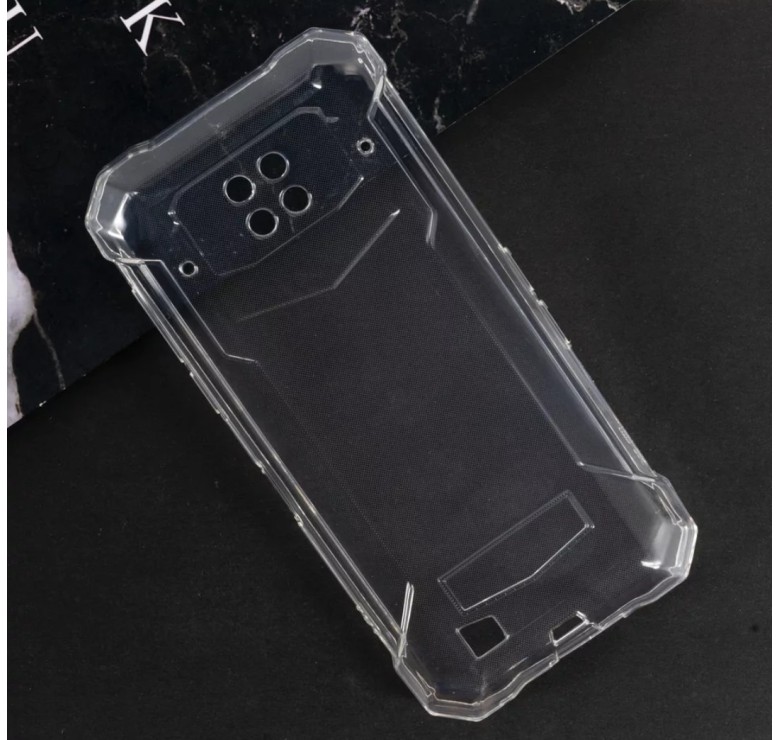 Силіконова накладка (бампер) для смартфона Doogee S88 Pro Прозорий