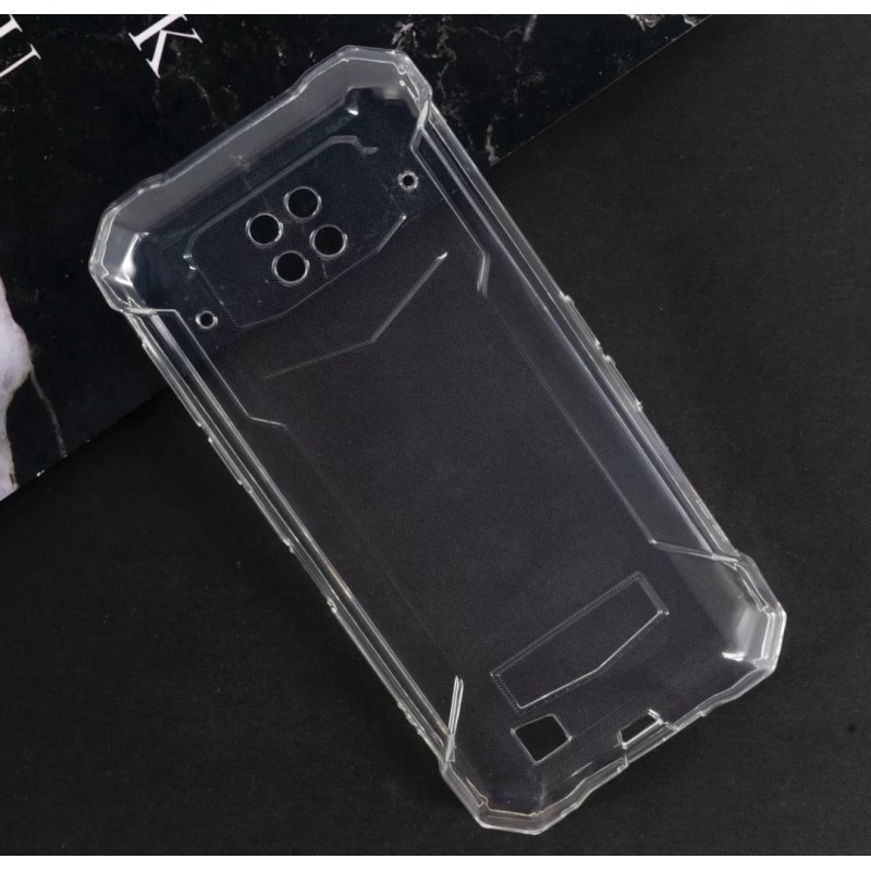 Силіконова накладка (бампер) для смартфона Doogee S88 Pro Прозорий