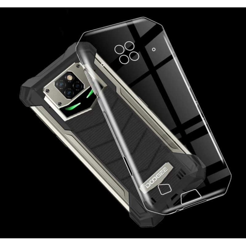 Силіконова накладка (бампер) для смартфона Doogee S88 Pro Прозорий