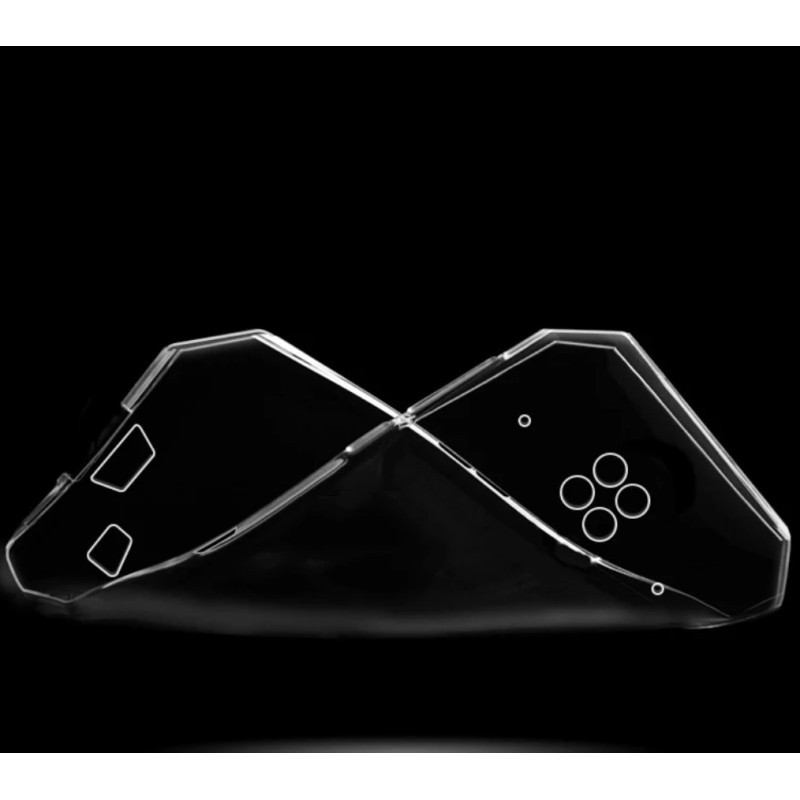 Силіконова накладка (бампер) для смартфона Doogee S88 Pro Прозорий