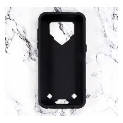 Силиконова накладка (бампер) для смартфона Blackview BV9800 Pro (загальний виріз для камер) Чорний