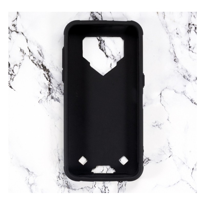 Силіконова накладка (бампер) для смартфона Blackview BV9800 (загальний виріз для камер) Чорний