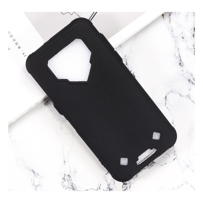 Силіконова накладка (бампер) для смартфона Blackview BV9800 (загальний виріз для камер) Чорний