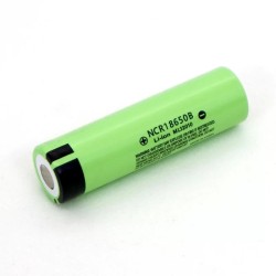Акумулятор LiitoKala NCR18650B 3400 mAh Li-ion (плоский плюсовий контакт)
