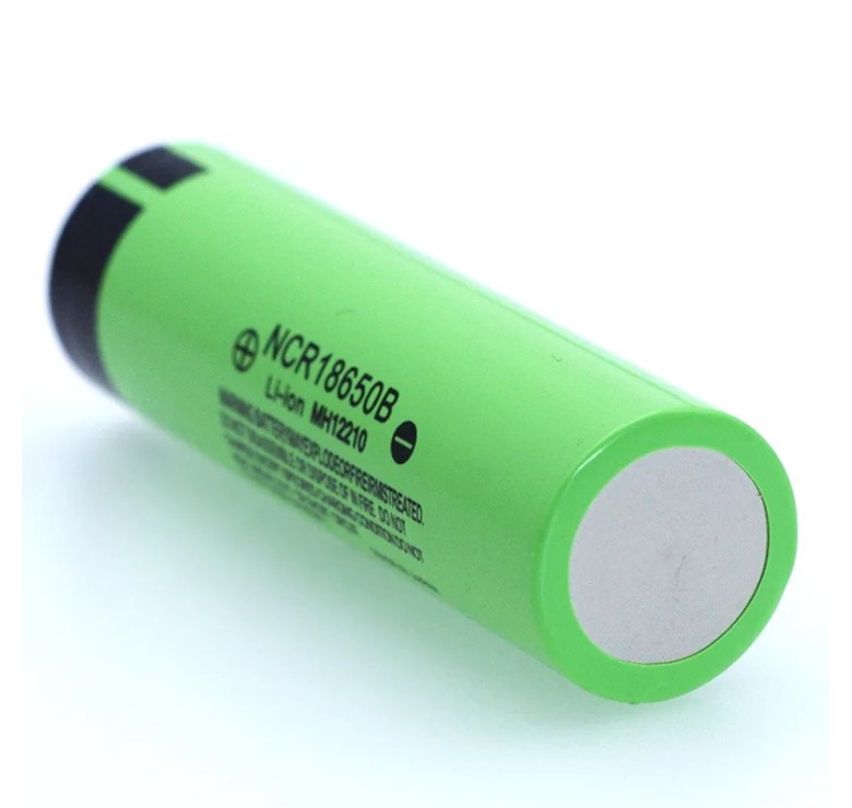 Акумулятор LiitoKala NCR18650B 3400 mAh Li-ion (плоский плюсовий контакт)
