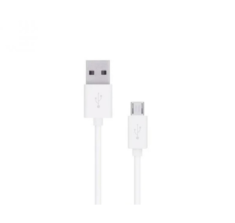 Micro USB кабель для захищених смартфонів 8 mm 2A 100 см. Білий