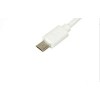 Micro USB кабель для захищених смартфонів 8 mm 2A 100 см. Білий