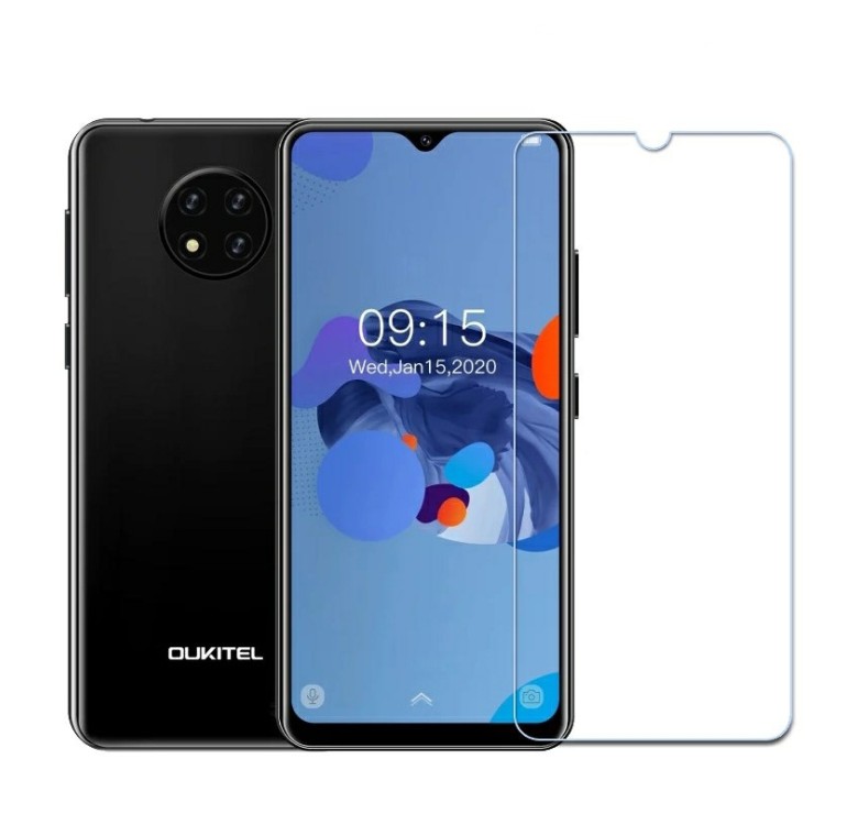 Загартоване захисне скло на Oukitel C19 Прозоре