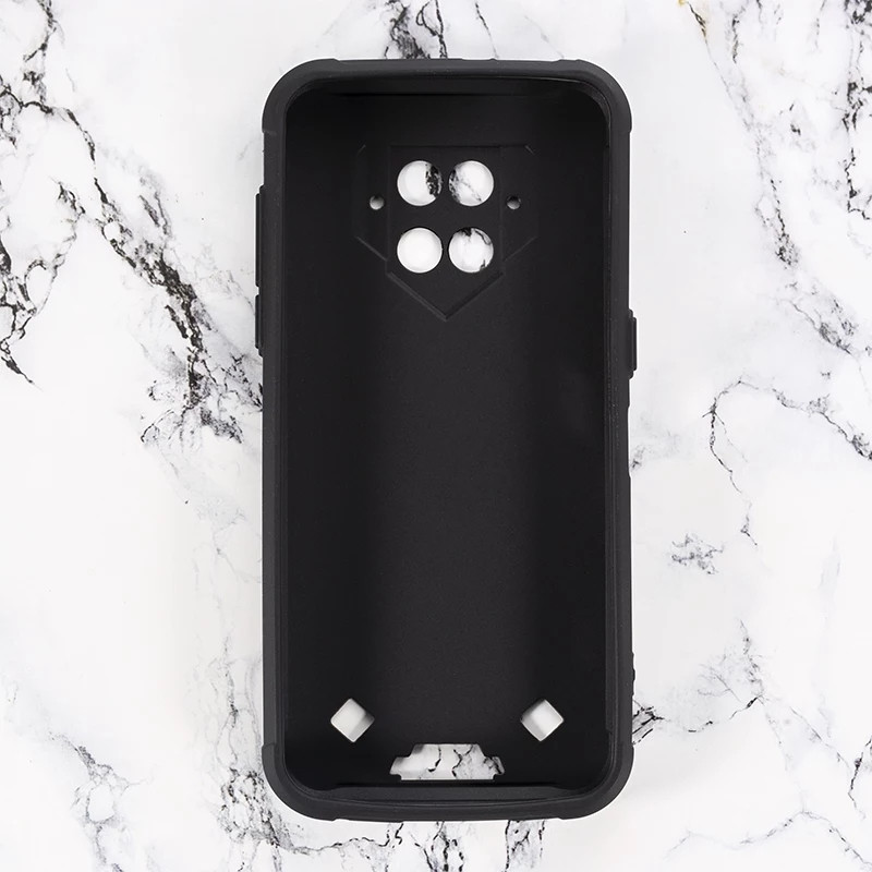 Силиконова накладка (бампер) для смартфона Blackview BV9800 (окремі вирізи для камер) Чорний