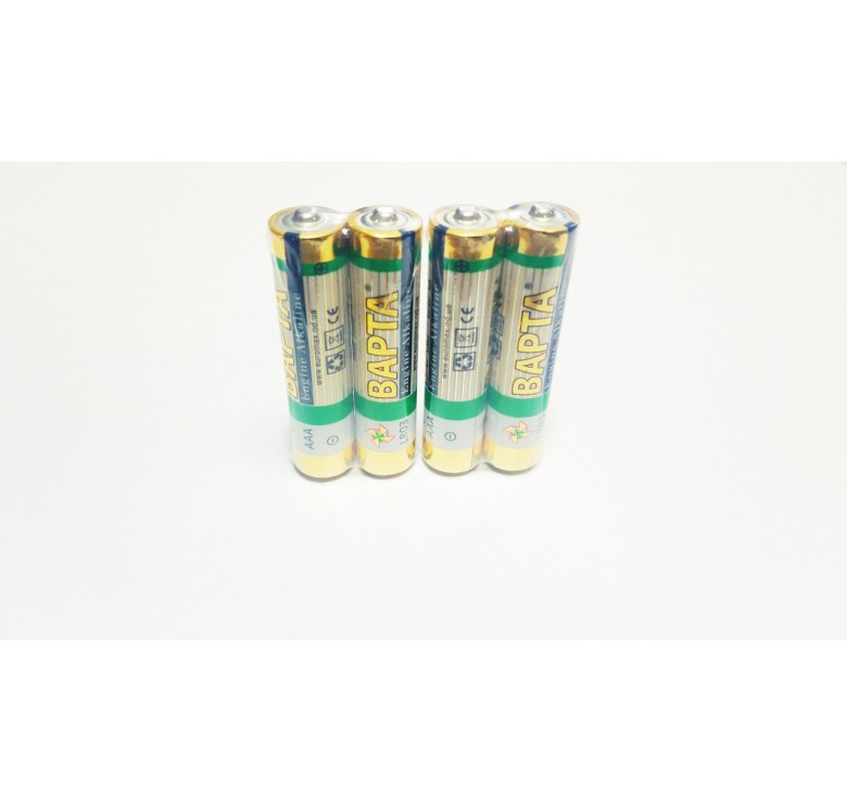 Батарейка ВАРТА Alkaline AAA 1.5V (міні пальчик) 4 штуки