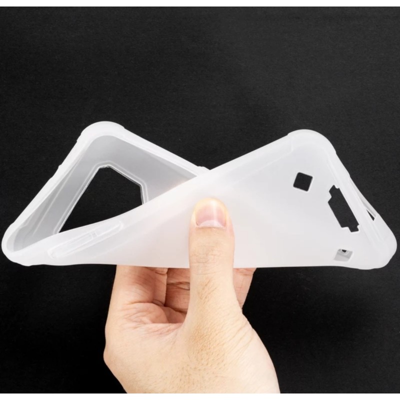 Силіконова накладка (бампер) для смартфона Blackview BV9800 (загальний виріз для камер) Білий Матовий