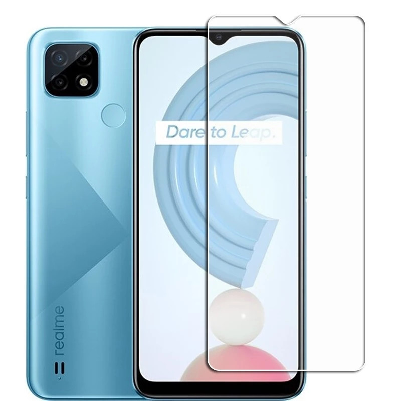 Загартоване захисне скло на Realme C21