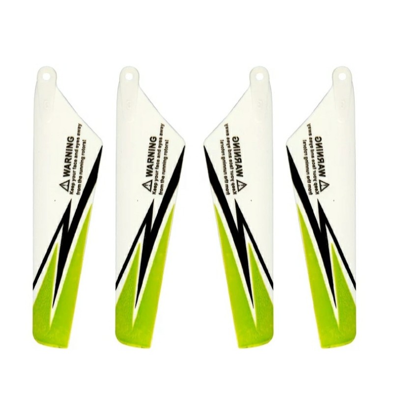 Комплект лопат на вертоліт Syma S107 S107G S107C S108G S109G Зелені