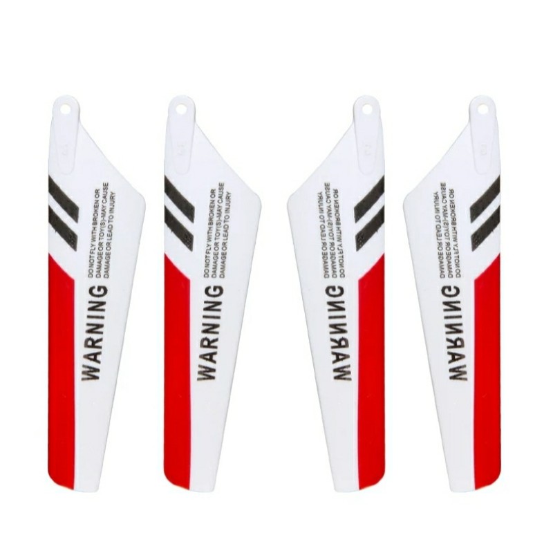 Комплект лопат на вертоліт Syma S107 S107G S107C S108G S109G Червоні