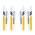 Комплект лопастей на вертолет Syma S107 S107G S107C S108G S109G Желтые