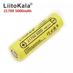 Аккумулятор LiitoKala 21700 5000 mAh Li-ion 3.7 V