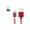 Магнитный кабель Micro USB X-Cable Круглый 360 градусов Красный