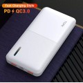 Зарядное устройство Power Bank TOPK Быстрая зарядка QC 3.0 10000 mAh Белый