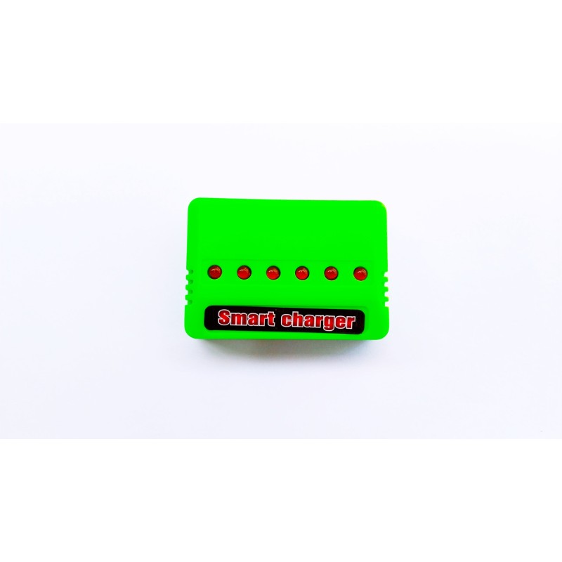Зарядний пристрій USB 6 в 1 для квадрокоптера Syma X5HW X5HC X5UC X5UW Зелений