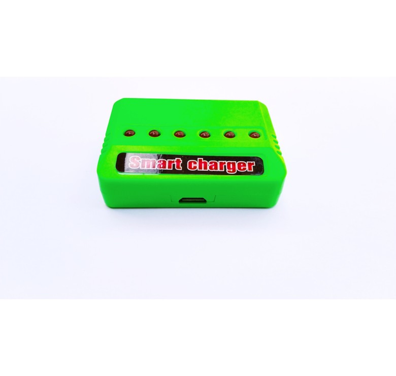 Зарядное USB устройство 6 в 1 для квадрокоптера Syma X5HW X5HC X5UC X5UW Зеленый