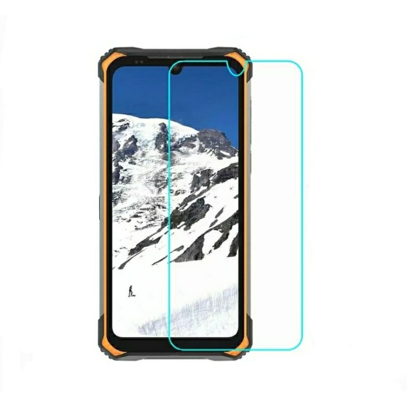 Закаленное защитное стекло на Doogee S86 Pro Прозрачное