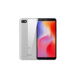 Закаленное защитное стекло на Xiaomi Redmi 6 (отдельные вырезы) Прозрачное