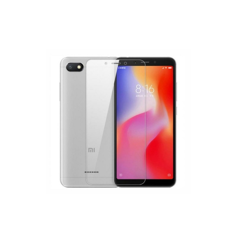 Загартоване захисне скло на Xiaomi Redmi 6A (окремі вирізи) Прозоре