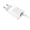 Блок питания hoco. C80A Быстрая зарядка Quick Charge 3.0 USB 18W + Type C 20W Белый