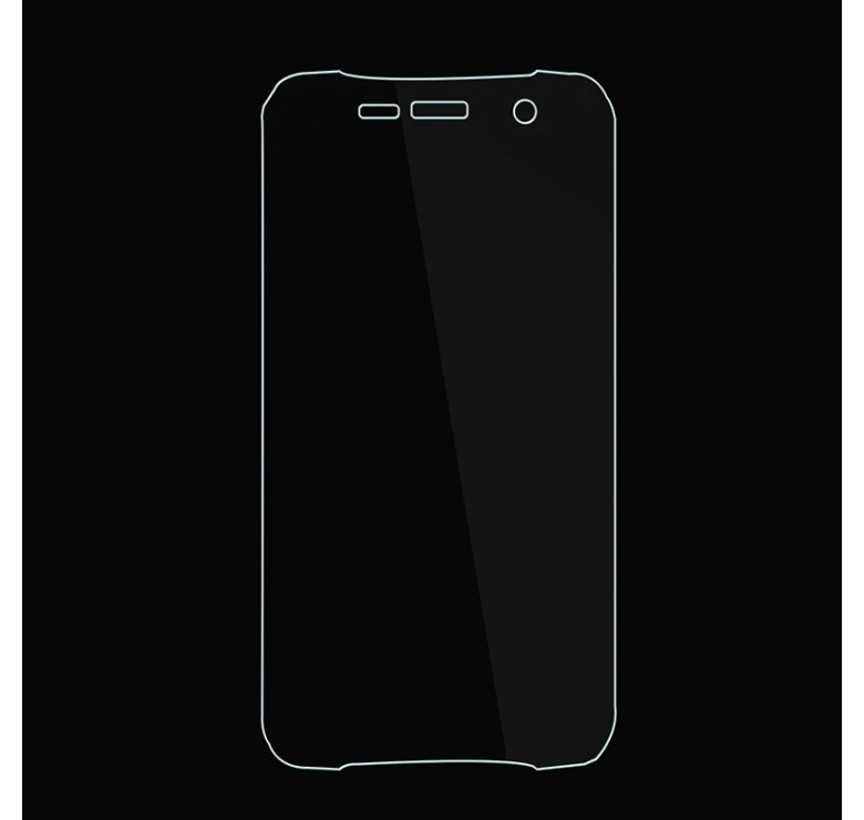 Закаленное защитное стекло на Doogee S35 Полное покритие Прозрачное