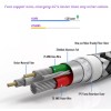 Type C 9 мм USB кабель для защищенных смартфонов 2 метра красный