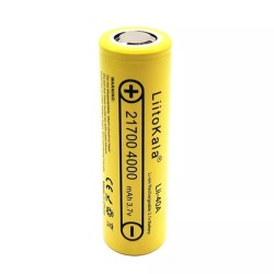 Аккумулятор LiitoKala 21700 4000 mAh Li-ion 3.7 V