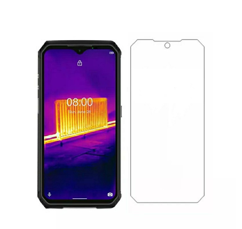 Закаленное защитное стекло на Ulefone Armor 9 Полноразмерное Прозрачное