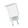 Блок питания hoco. C76A Plus Быстрая зарядка Quick Charge 3.0 2.0 Type-C 20W Белый