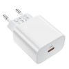 Блок питания hoco. C76A Plus Быстрая зарядка Quick Charge 3.0 2.0 Type-C 20W Белый