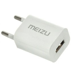 Зарядный блок питания USB Meizu ZH-GF637 5 Вольт 1 Ампер Белый