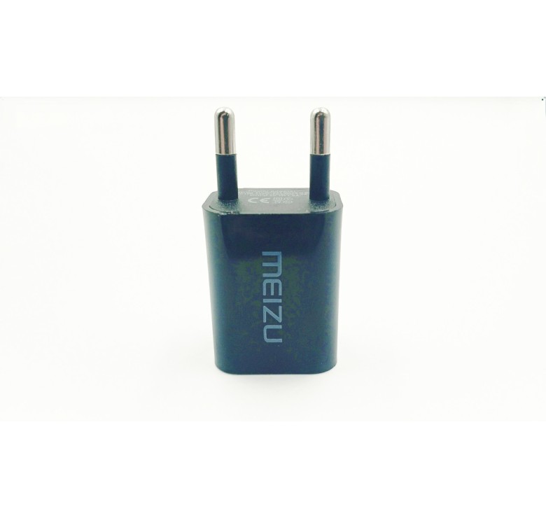 Зарядный блок питания USB Meizu ZH-GF637 5 Вольт 1 Ампер Черный