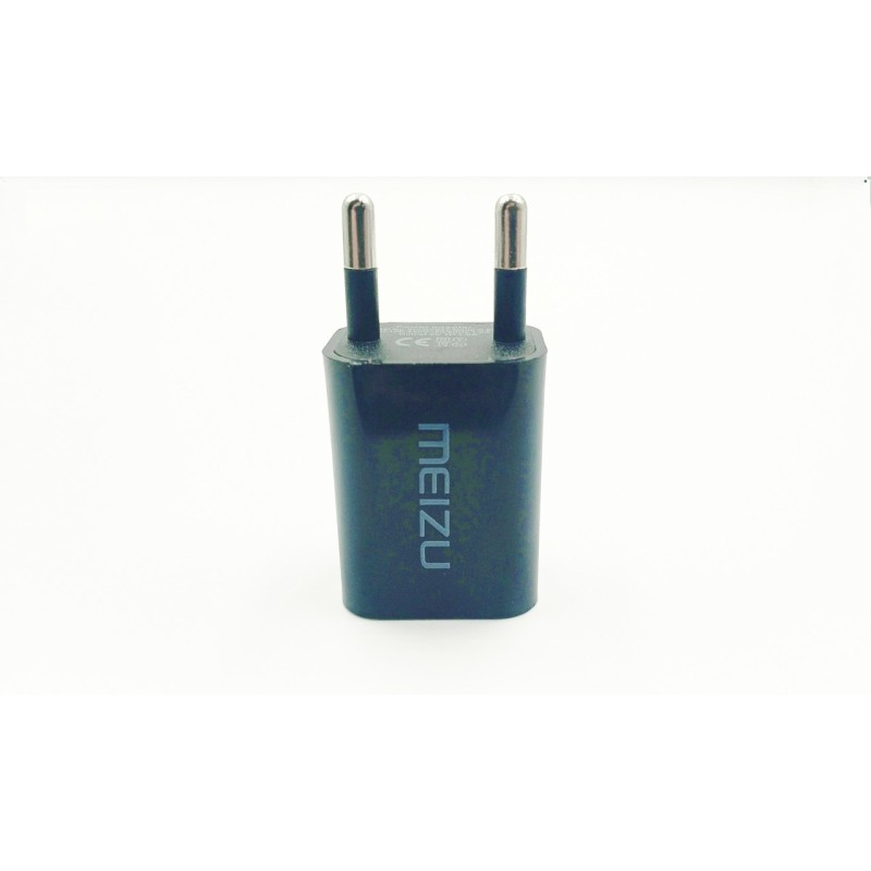 Зарядный блок питания USB Meizu ZH-GF637 5 Вольт 1 Ампер Черный
