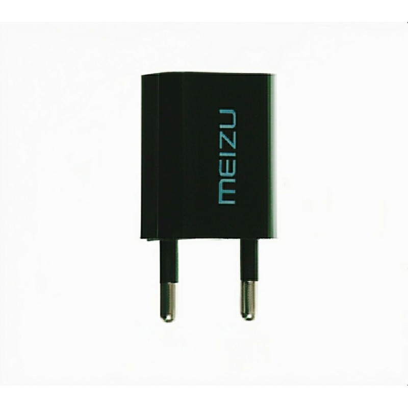 Зарядный блок питания USB Meizu ZH-GF637 5 Вольт 1 Ампер Черный