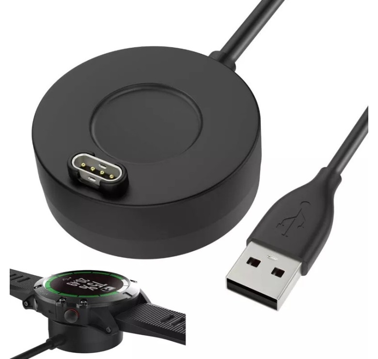 Зарядная USB станция для часов Garmin Forerunner 935/Garmin Quanix 5 100 см. Черная