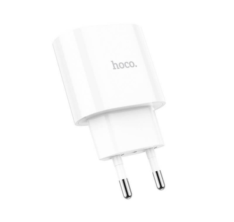 Блок питания hoco. C95A Quick Charge 3.0 18W + Type-C PD20W Белый