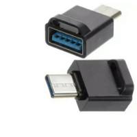 OTG Перехідник USB Type-C 3.0 для карт пам'яті з вушком Чорний