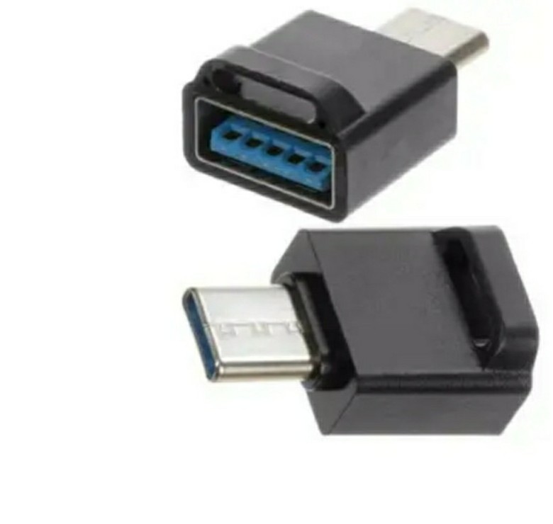 OTG Переходник USB Type-C 3.0 для карт памяти с ушком Черный