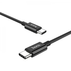 Кабель Hoco X23 Type-C на Type-C для смартфонів 1 метр Чорний