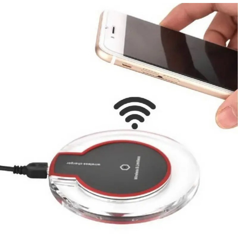 Беспроводное зарядное устройство FANTASY 5 вольт / 5 Ватт / 1 Ампер Черный