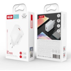 Оригінальний блок живлення XO-L79 Швидка зарядка 40 Ватт Білий